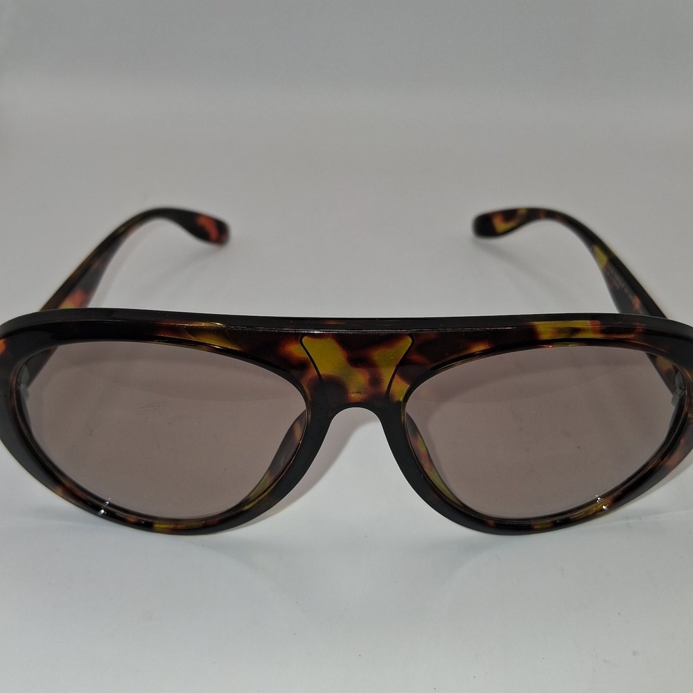 H&M Sunglasses Women's Tortoiseshell Oversized Pilot Style UV Protection
